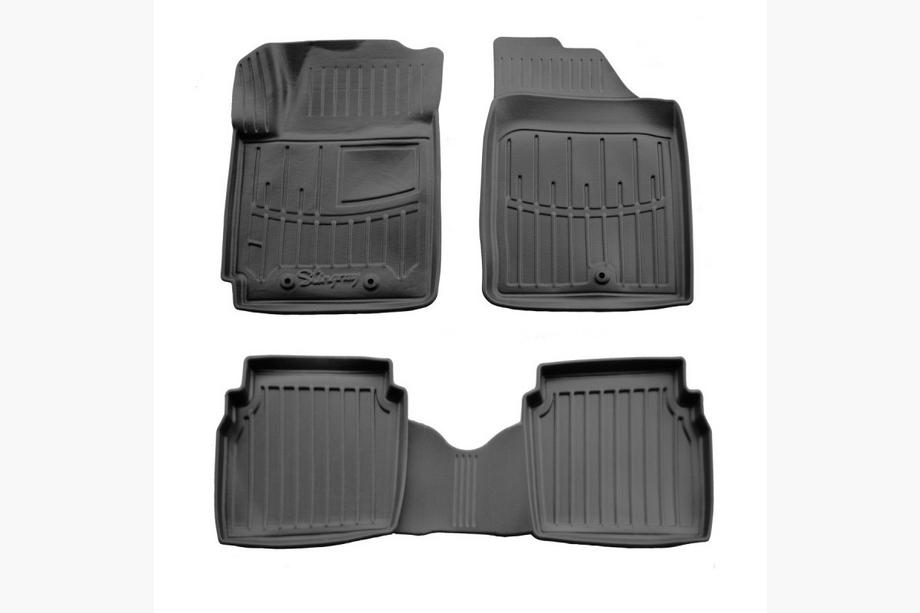 Hyundai I-10 2008–2013 Stingray 3D gummimattor för kupé (4 st) Image