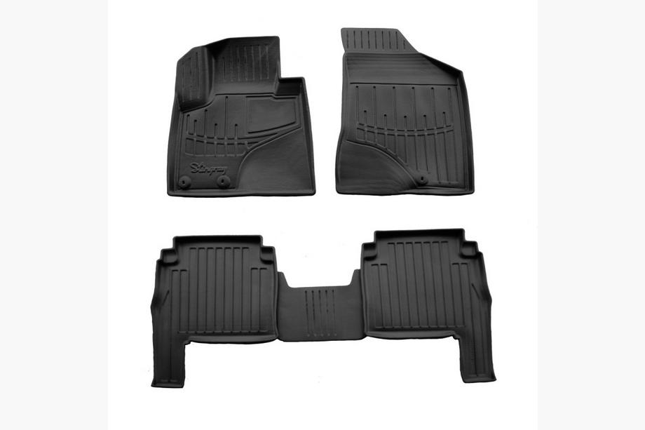 Hyundai Santa Fe 2 2006–2012 Stingray 3D gummimattor för kupén (2010-2012, 5 st) Image