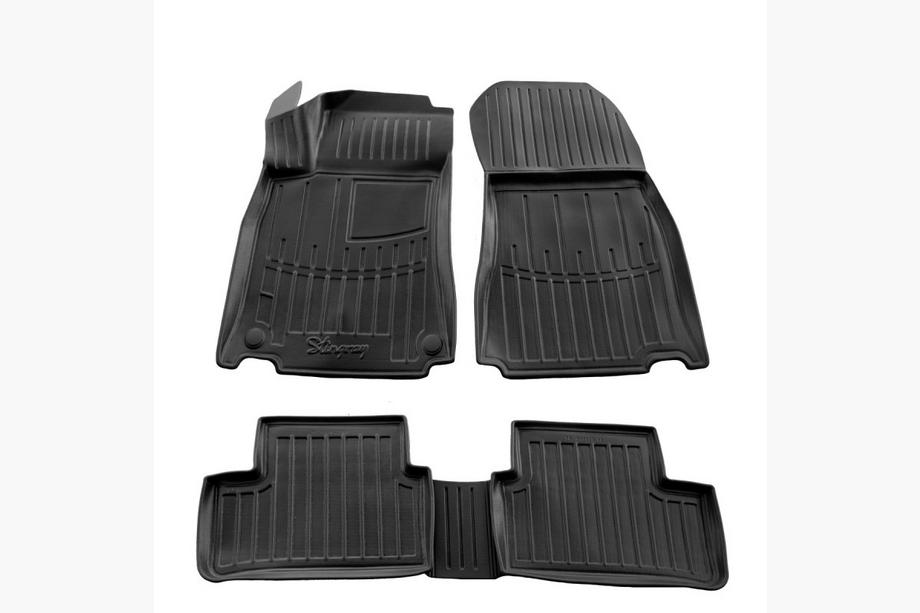 Mercedes A-class W177 2018– Stingray 3D gummimattor för kupén (5 st) Image
