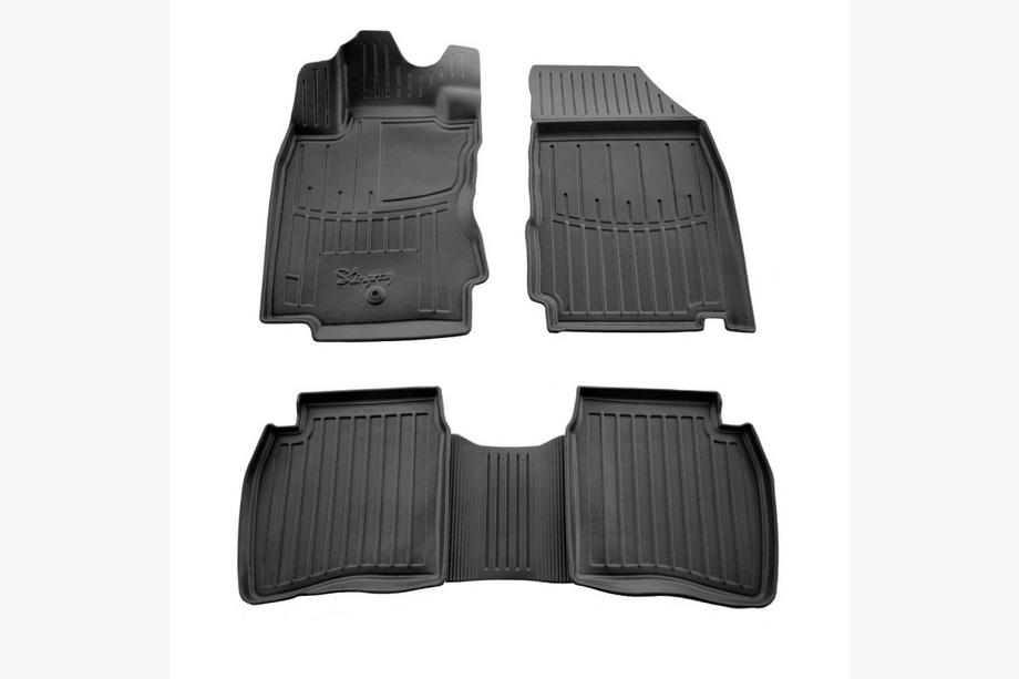 Nissan Note 2004–2012 Stingray 3D gummimattor för kupén (5 st) Image