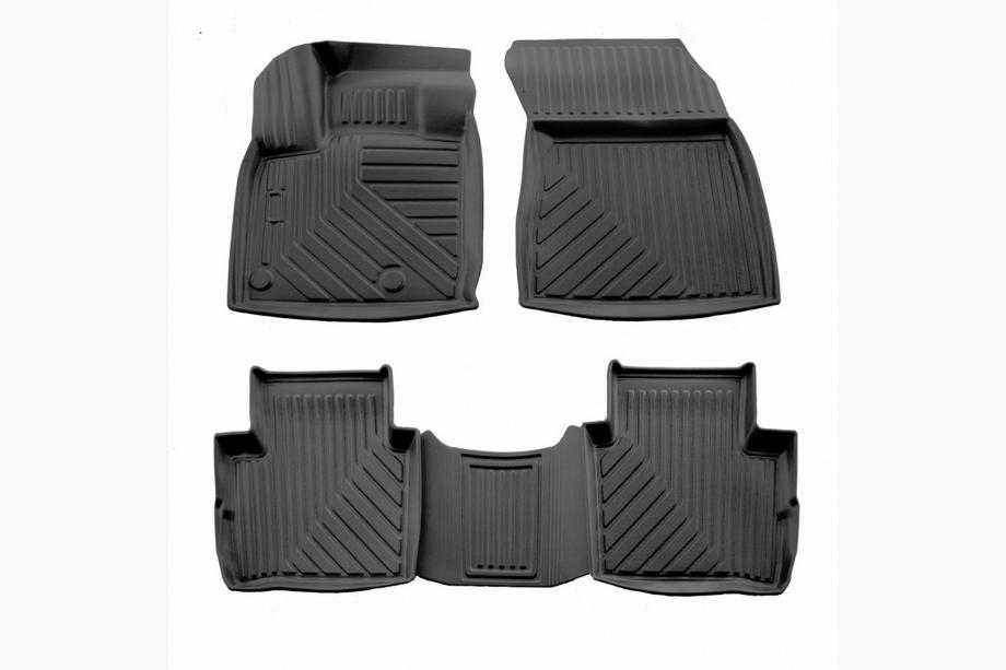 Nissan Qashqai 2021– Stingray 3D gummimattor för kupén (5 st) Image