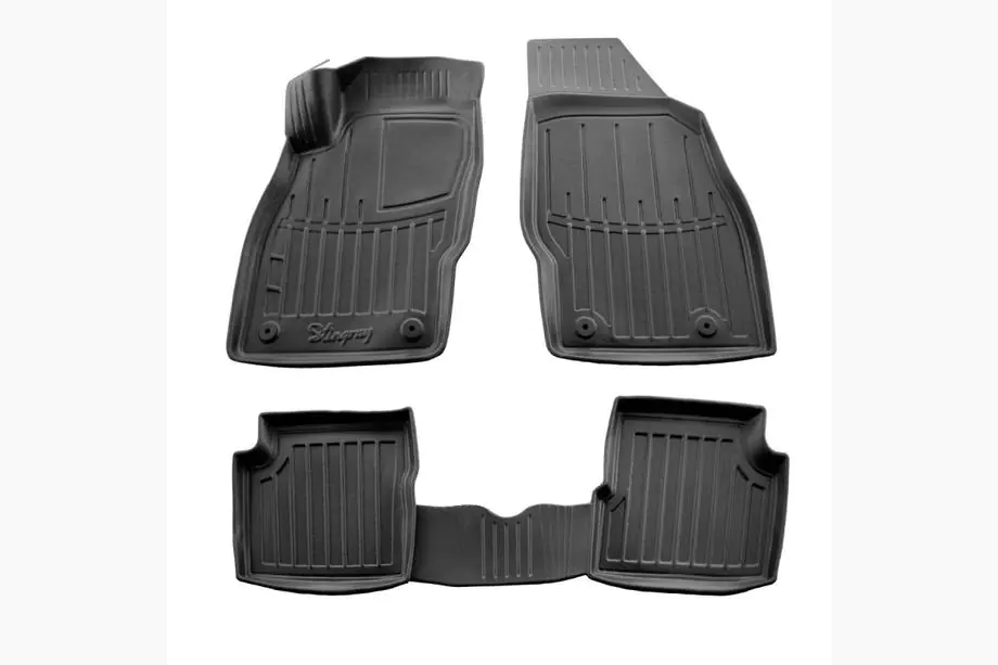 Opel Corsa E 2015–2019 Stingray 3D gummimattor för kupén (5 st) Image