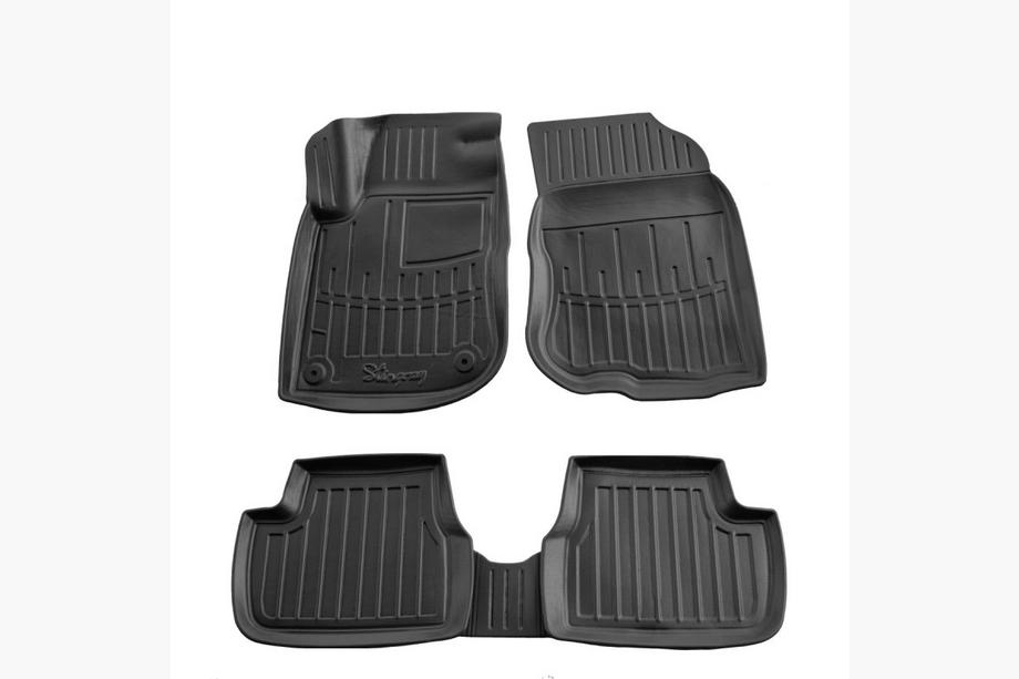 Peugeot 2008 2013–2019 Stingray 3D gummimattor för kupén (5 st) Image