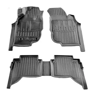Stingray 3D gummimattor (Crew Cab, 5 st)