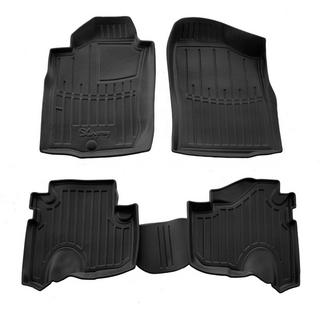 Stingray 3D gummimattor för kupé (4 st) Toyota Land Cruiser 90 Prado 1996–2002