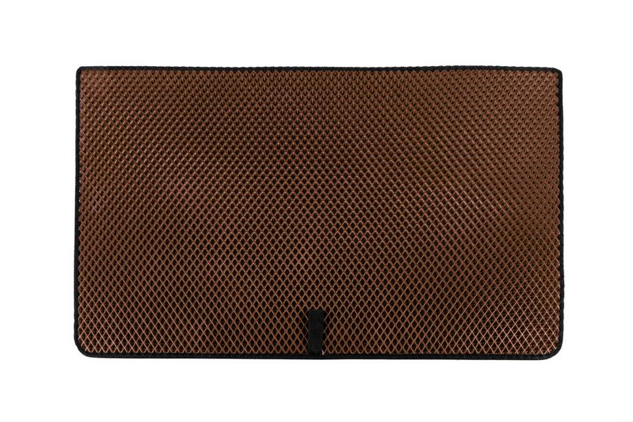 Renault Captur 2013–2019 EVA bagagerumsmatta för nedre hyllan (Brun) Image