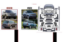 Range Rover III L322 2002–2012 Facelift-kit till 2020 (utan dörrar) foto 2
