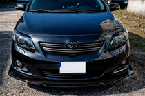 Honda Accord VII 2002–2007 Frontläppspoiler Niken Black (ABS) foto 5