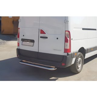 Bakre fotsteg (rostfritt stål) Nissan NV400 2010–2024 foto 4