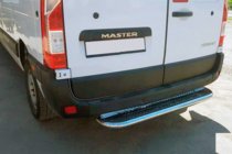 Renault Master 2011–2023 Bakre fotsteg (rostfritt stål) foto 1