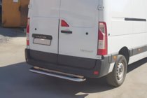Renault Master 2011–2023 Bakre fotsteg (rostfritt stål) foto 4