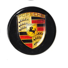 Porsche Navkåpa för fälg 76/71 mm svart (1 st) foto 2