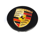 Porsche Navkåpa för fälg 76/71 mm svart (1 st) foto 1