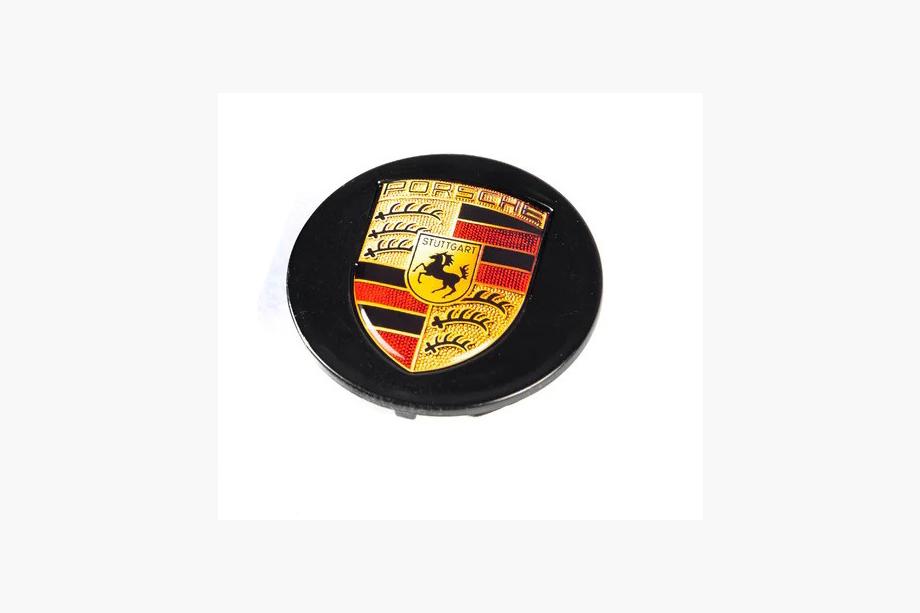 Porsche Navkåpa för fälg 76/71 mm svart (1 st) Image