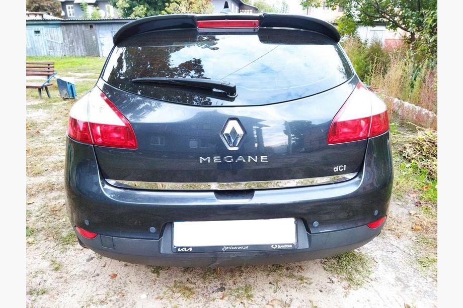 Renault Megane III 2009–2016 Kantlist till bagagelucka (HB, rostfritt stål) Image