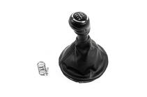 Volkswagen T5 Transporter 2003–2010 Växelspaksknopp med damask (6 växlar) 7h0711113c foto 1