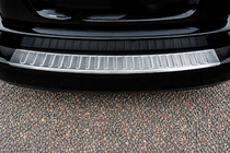 Volkswagen Golf 6 2008–2014 Bakre stötfångarskydd Carmos V2 (SW, rostfritt stål) foto 3