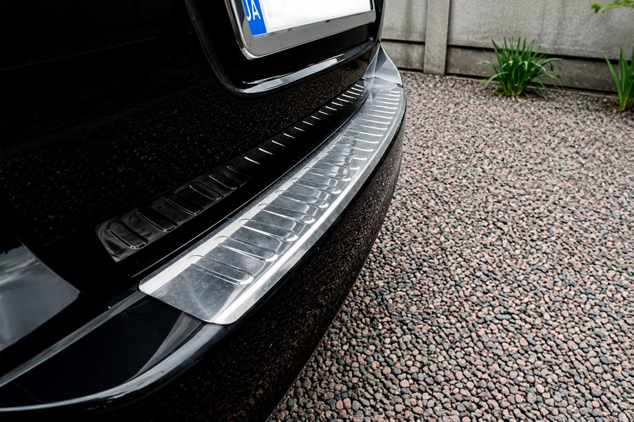 Volkswagen Golf 6 2008–2014 Bakre stötfångarskydd Carmos V2 (SW, rostfritt stål) Image
