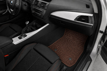BMW 1-serien F20/F21 2011–2019 EVA bilmattor (brun) foto 2