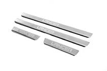 Mitsubishi Lancer 9 2004–2008 Carmos V3 instegslister (4 st, rostfritt stål) foto 2