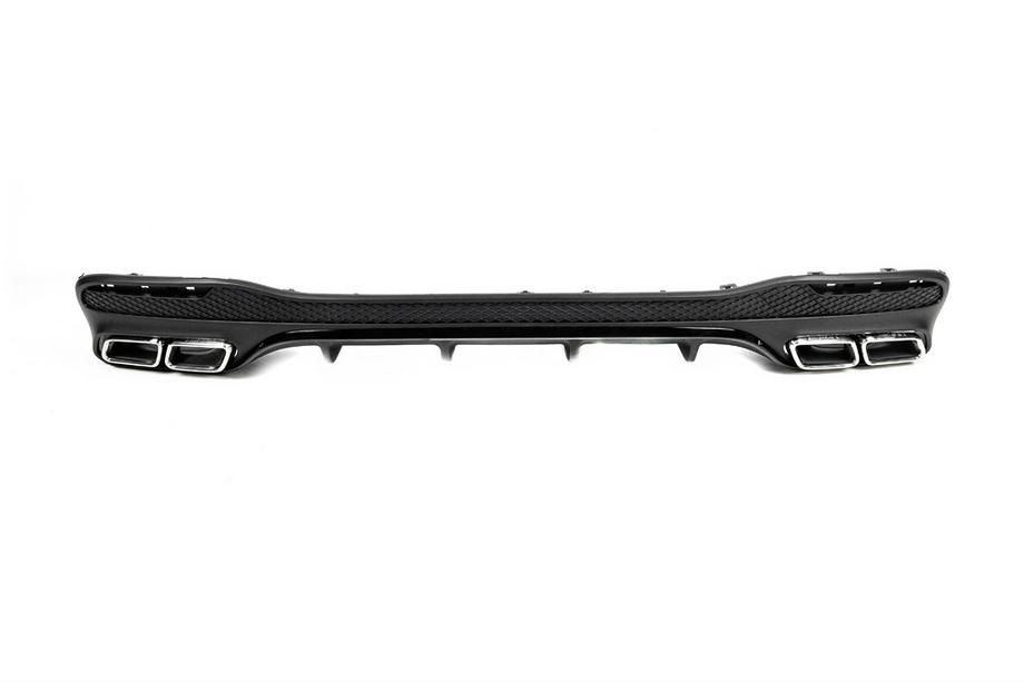 Mercedes GL/GLS-klass X166 2012–2019 Bakre diffuser GLS63 AMG (med kromade avgasändrör) Foto 2