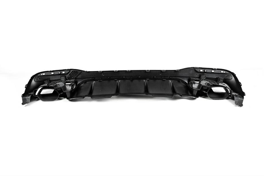 Mercedes GL/GLS-klass X166 2012–2019 Bakre diffuser GLS63 AMG (med kromade avgasändrör) Foto 5