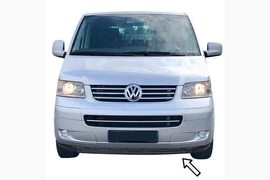Volkswagen T5 Multivan 2003–2010 ESA frontläpp (svart) Image