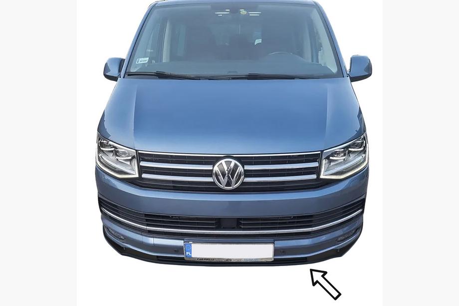 Volkswagen T6 2015–2024 ESA frontlip (Caravelle, svart) Foto 1