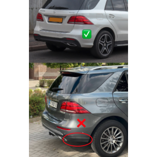 Bakre diffusor för GLE (GLE63-design) foto 3