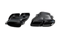 Mercedes GLE Coupé C292 2015–2019 Bakre diffuser med avgasändrör, svart (GLE63-design) foto 6