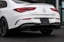 Mercedes CLA C118 2019– Bakre diffuser med avgasändrör (CLA35-design) foto 2