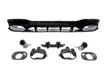 Mercedes CLA C118 2019– Bakre diffuser med avgasändrör (CLA35-design) foto 5