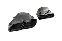Mercedes E-klass W213 2016–2023 Bakre diffuser med avgasutblås E63-Design Black (för AMG/AMG-Line 2016-2020) foto 10