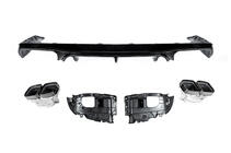 Mercedes E-class coupé C238 2016–2024 Bakre diffuser Black med avgasändrör Black (AMG63 Design) foto 2
