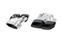 Mercedes E-class coupé C238 2016–2024 Bakre diffuser Black med avgasändrör Black (AMG63 Design) foto 7