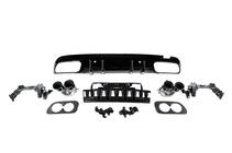 Mercedes C-class W205 2014–2021 Bakre diffuser med avgasutblås (Design C43) foto 2
