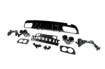 Mercedes C-class W205 2014–2021 Bakre diffuser med avgasutblås (Design C43) foto 4