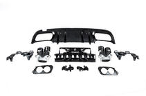 Mercedes C-class W205 2014–2021 Bakre diffuser med avgasutblås (Design C43) foto 6