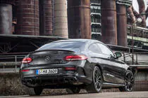 Mercedes C-class W205 2014–2021 Bakre diffuser med avgasändrör (för coupé AMG43 design) foto 1
