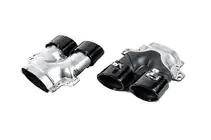Mercedes C-class W205 2014–2021 Bakre diffuser med avgasändrör (för coupé AMG43 design) foto 7