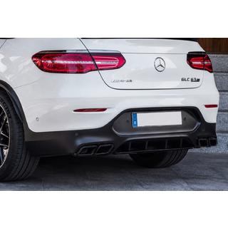 Bakre diffusor med ändrör Black (AMG63 design) foto 2