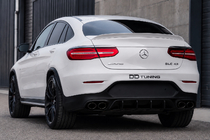 Mercedes GLC Coupé C253 2016–2023 Bakre diffuser med avgasändrör (AMG43-design) foto 6