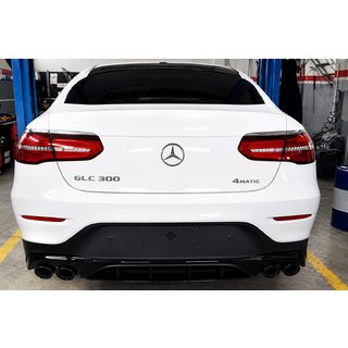 Bakre diffuser med avgasändrör (AMG43-design) foto 3