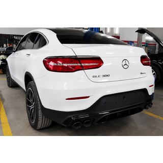 Bakre diffuser med avgasändrör (AMG43-design) foto 2