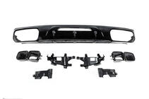 Mercedes CLS C218 2011–2018 Bakre diffuser med avgasutblås Black (2015-2018, GT63 Design) foto 5