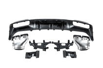 Mercedes CLS C218 2011–2018 Bakre diffuser med avgasutblås Black (2015-2018, GT63 Design) foto 8