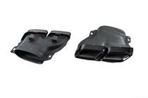 Mercedes S-class C217 Coupé 2014–2020 Bakre diffuser med avgasändrör Black (2018-2020) foto 9