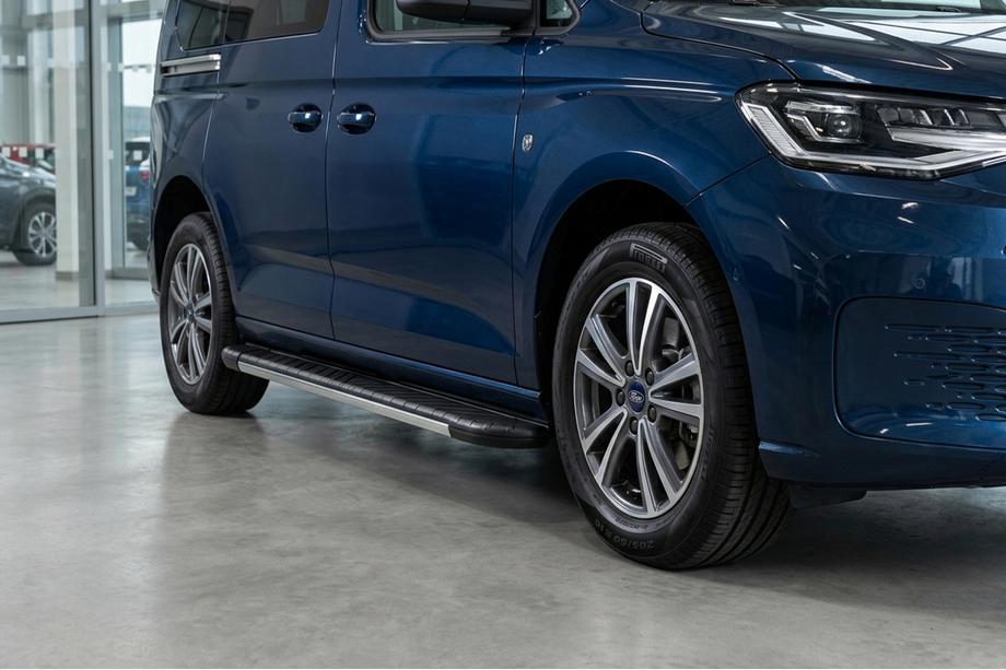 Ford Connect 2021– Sidosteg Bosphorus Grey (2 st, aluminium) Standardbas Image