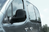 Opel Zafira Life 2019– Spegelkåpor (2 st, plast) Svart krom foto 3