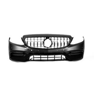Framstötfångare komplett (AMG C63-designs 2018-2021) Mercedes C-сlass W205 2014–2021 foto 3